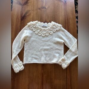 Zara crochet sweater